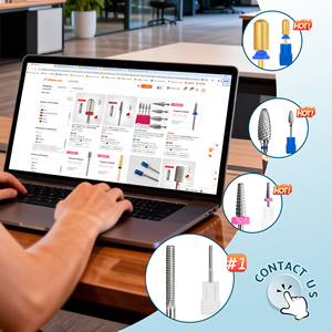 Outils de meulage Yaqin foret à <span class=keywords><strong>ongles</strong></span> en carbure pour <span class=keywords><strong>ongles</strong></span> naturels polisseur à <span class=keywords><strong>ongles</strong></span> naturel de haute qualité pour une utilisation en Salon - Product Image 4