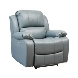 Wide Power Recliner Synthetic Leather Zero Gravity Chair Recliner for Living Room