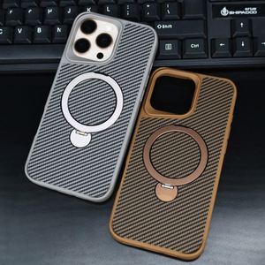 Étui de téléphone portable en fibre de carbone de haute qualité pour iPhone 16 15 14Pro Max, coque rigide en PC simple, protection intégrale contre les chocs - Product Image 6