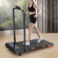 Tapis roulant électrique portable et pliable pour usage commercial et domestique, écran LED, capacité 130 kg, marche et course, moteur 0,75 CV 4200 tr/min, manuel