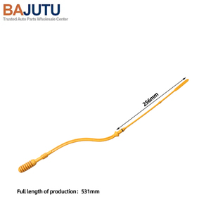 Pronto per la Spedizione: Asta di Livello Olio in Nylon Giallo 531mm OE 8200255423 Compatibile con Renault Clio <span class=keywords><strong>Twingo</strong></span> Kangoo - Product Image 2