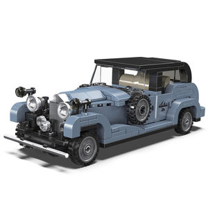 Tienda Modelo King de Yuxing, Bloques de Construcción de Coche de Lujo de Ocho Compartimentos, 40 Piezas, de Plástico ABS, Juguete Educativo, Modelo Ensamblado - Product Image 1