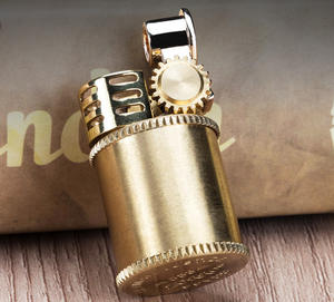 Encendedor de Queroseno ZORRO de Nuevo Diseño, Encendedor Creativo de Estilo Antiguo con Rueda de Moler, Encendedores Gruesos al por Mayor - Product Image 4