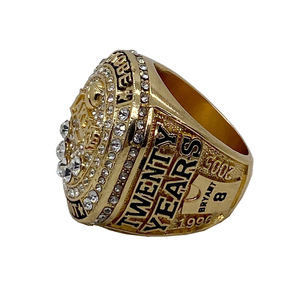 Anillo Conmemorativo de Kobe Bryant, Talla 11, Anillo de Campeonato de Baloncesto de los Lakers para Hombre, Joyería con Pedrería - Product Image 3