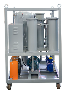 Macchina filtrante olio sottovuoto rifiuti olio lubrificante industriale attrezzature per il riciclaggio - Product Image 2