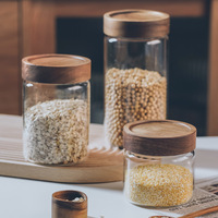 Pot de conservation en verre borosilicate de haute qualité 120ml 220ml 250ml 300ml 330ml 550ml 800ml 1000ml