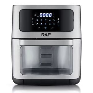 1800W 10L Smart Air Fryer LED Touch Screen Viewing Window Adjustable Temperature Circulation for Oil-Free Cooking - Product Image 4