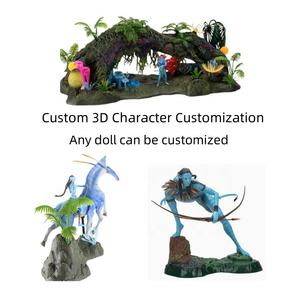 Figura de Acción de Vinilo de Alta Calidad, Versión Q, Cazador de Demonios, Decoración de Mesa de PVC, Muñeco con Modelo de <span class=keywords><strong>Avatar</strong></span> de Temática Militar en Caja - Product Image 4