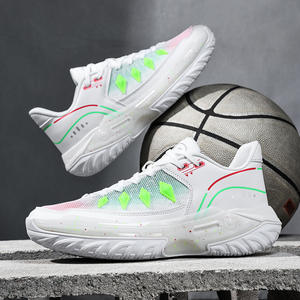 Zapatillas de baloncesto para guardias masculinos en juego real, zapatillas deportivas transpirables estilo juvenil para mujer con tacón bajo para competición - Product Image 6
