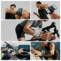Support de téléphone anti-vibration Kewig pour poignet, moto, voiture, vélo, support de téléphone magnétique à verrouillage rapide pour moto