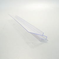 Présentoir de vente au détail signe de billet en plastique étagère acrylique bande de données étiquette de prix porte-étiquette pour étagère