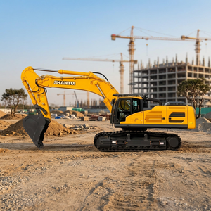 Excavatrice sur chenilles SE550LC de 55 tonnes, fabriquée en Chine, avec godet de 2 mètres cubes à 3 points d'attache, pour travaux miniers, de construction et de terrassement. - Product Image 1