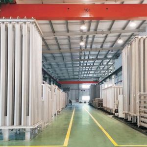 Vaporizador de aire ambiente de argón líquido criogénico 100Nm3/H ampliamente utilizado vaporizador de aire ambiente - Product Image 5