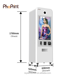 Portable Instant Print Touch Screen Self Service <strong>Photo</strong> <strong>Booth</strong> For Wedding - Product Image 6