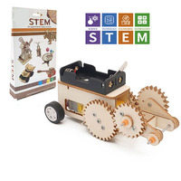 Kit STEM Robot Marcheur en Bois en Gros – Cadeau Nouveauté pour Enfants Garçons Filles – Jouet de Construction Éducatif DIY pour Expériences Physiques