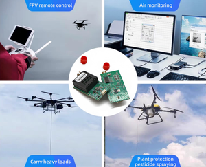 Module optique à fibre optique multi-interface <span class=keywords><strong>FC</strong></span> RX/TX/<span class=keywords><strong>AV</strong></span>/VCC/GND TTL pour drone avec transmission jusqu'à 100 km et débit de 155 Mbps - Product Image 2