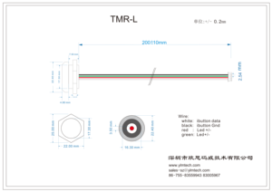 Lector de Contacto con Sonda iButton de Cobre TMR-L con Indicador LED Rojo y Verde para Control de Acceso, Entrada de Puerta y Autenticación de Identificación - Product Image 5