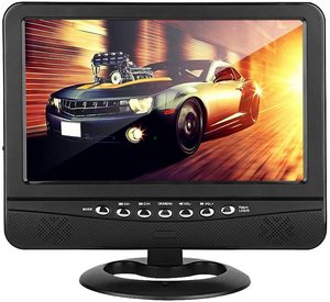 9,5 дюймовый цифровой ATSC перезаряжаемый аккумулятор маленький размер светодиодный цифровой портативный мини-Телевизор - Product Image 1