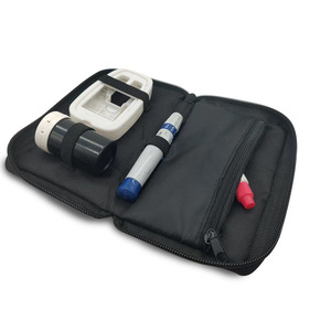Sac de rangement pour lecteur de glycémie 13,5x9,5x3cm, étui portable pour instrument médical pour lecteur de glycémie et lancettes - Product Image 2