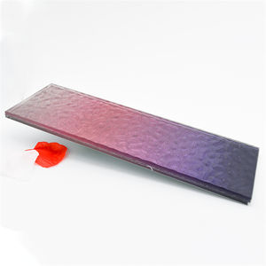 8mm + PVB/ईवा फिल्म + 8mm इमारत सजावटी टेम्पर्ड फ्लोट ग्लास गोपनीयता संरक्षण-टुकड़े टुकड़े में ढाल ग्लास - Product Image 4