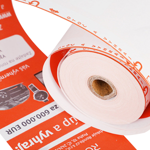 Factory Custom <strong>Colour</strong> Thermal Paper <strong>Roll</strong> Printing Cash Register Paper Popular Pink Yellow Blue Green Orange Thermal <strong>Roll</strong> - Product Image 4