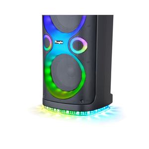 Boîte de fête 710 haut-parleur de chariot portable haute puissance de 8 pouces avec microphone audio sans fil 100W connectivité WiFi - Product Image 3