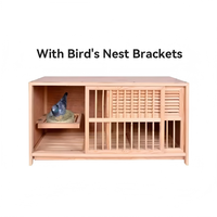 Nouvelle Offre Spéciale : Nid en Bois Modulaire de Luxe pour Pigeons de Course, Adapté à Toutes les Saisons, pour Cage d'Élevage de Pigeons
