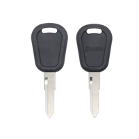 Porte-clés de voiture vierge pour transpondeur intelligent, de haute qualité, en coque