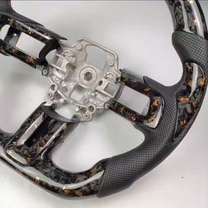 Volante Personalizado de Fibra de Carbono Compatible con <span class=keywords><strong>Ford</strong></span> Mustang 2015 2016 2017 2018 2019 2020 2021 GT <span class=keywords><strong>Shelby</strong></span> - Product Image 6