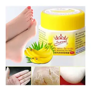 Crème Anti-séchage pour les pieds, huile de banane naturelle, 1 pièce, crème de réparation pour les pieds, élimination des peaux mortes