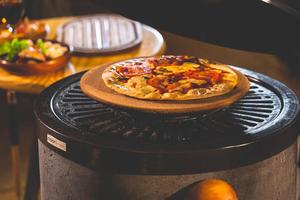 Réchaud à fusée SEB 4-en-1 en acier inoxydable, barbecue au charbon de bois |   Four à <span class=keywords><strong>pizza</strong></span> fumoir BBQ, foyer portable, écologique, moderne, pour l'extérieur - Product Image 2