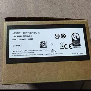 ใหม่เดลต้า DVP08NTC-S โมดูลวัดอุณหภูมิ 8 ช่องสัญญาณเซ็นเซอร์ NTC ขยาย - Product Image 1