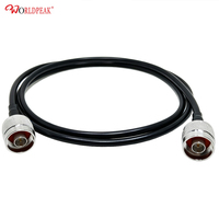 Cable Coaxial WODF Factory RG58, Conector N Macho a N Macho, Cable de Conexión Coaxial RF para Antena de Estación Base