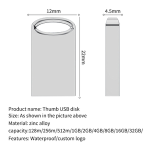 Высококачественный мини-металлический <span class=keywords><strong>USB</strong></span> 3,0/2,0 флэш-накопитель 1 ТБ 64 Гб ручка с 2 Гб на 1 ТБ емкость подарочная карта памяти - Product Image 3