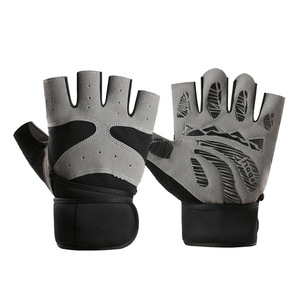 ONESTARSPORTS medio dedo hombres mujeres antideslizante Gel Pad mitones carreras motocicleta deporte bicicleta de carretera medio dedo manopla - Product Image 6