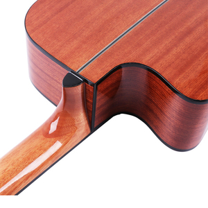 <span class=keywords><strong>Guitarra</strong></span> Acústica de 12 Cuerdas para Fingerstyle, 41'', Tapa de Abeto Brillante, Fondo y Lados de Sapele, <span class=keywords><strong>Guitarra</strong></span> Folk en Color Natural y Negro - Product Image 4