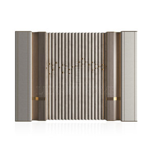 Rivestimento murale interno di lusso 3D <span class=keywords><strong>letto</strong></span> dell'hotel testiera imbottita pannello a <span class=keywords><strong>parete</strong></span> imbottito pannelli a muro imbottiti - Product Image 1