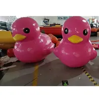 Уличная плавающая водная надувная утка для бассейна надувная розовая утка гигантская надувная утка