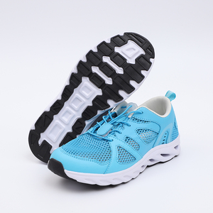 Chaussures aquatiques à empeigne en mesh avec semelle épaisse en EVA, chaussures de natation antidérapantes à séchage rapide pour la plage - Product Image 2