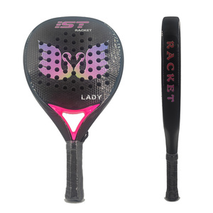 Raqueta de pádel de fibra de carbono con logotipo personalizado en forma de diamante Redes De <span class=keywords><strong>Tenis</strong></span> Padel Tennis 3K 12K 18K - Product Image 2