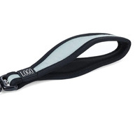 Logo personnalisé anti-enchevêtrement en nylon tissé durable Laisse pour chien en corde antidérapante pivotante avec poignée rembourrée confortable
