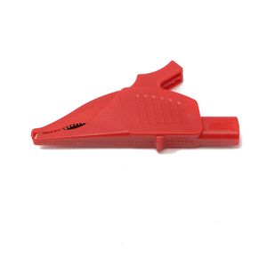 <span class=keywords><strong>Clip</strong></span> de cocodrilo aislado de cobre puro de alto voltaje de corriente, <span class=keywords><strong>Clip</strong></span> de cocodrilo grande, cola de 4mm, conector Banana, <span class=keywords><strong>Clip</strong></span> de cocodrilo de delfín - Product Image 2