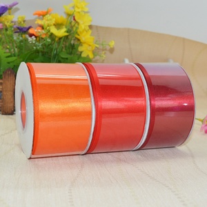 Cinta de Raso Gordon de 1.5 Pulgadas con Borde Tejido, Doble Cara, Ecológica, Serie Día de San Valentín, Color Rosa, para Regalo - Product Image 6