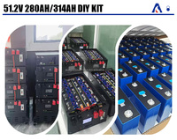 Cellule prismatique au lithium-fer de qualité A 314Ah 3.2V, batterie solaire Lifepo4, DIY 12V 48V 72V, cycles de vie longs pour le stockage d'énergie domestique