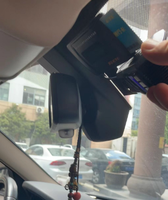 Caméra embarquée WiFi pour voiture avec connexion mobile, vision nocturne haute définition, caméra frontale 4K, enregistreur vidéo, contrôle par application, enregistrement en boucle