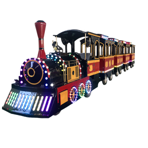 Treno Turistico Senza Binari per Centro Commerciale, Elettrico a Batteria, per Esterni, Piazza, Attrazione Panoramica, in Vetroresina, Dongyuan TM-001 <span class=keywords><strong>Thomas</strong></span> - Product Image 4