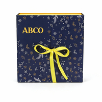 24 rejillas DIY cuenta regresiva CALENDARIO DE Adviento caja ciega ventaja UV cajas de números de cartón vacías en relieve regalo de Navidad para niños