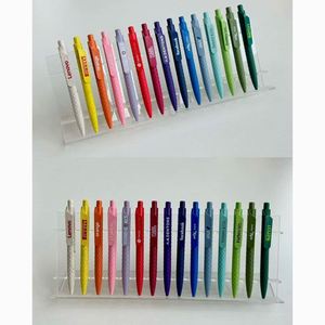 Bolígrafo de Gel de Plástico Neutral de 0.5mm con Logotipo Personalizado, Color Caramelo, Diseño Único y Alta Visibilidad, Gran Venta 2024 - Product Image 2