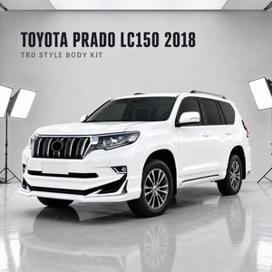 Kit <span class=keywords><strong>Carrosserie</strong></span> Style TRD : Lame Avant, Diffuseur Arrière, Jupes Latérales et Amélioration des Sorties d'Échappement pour Toyota Prado LC150 – Accessoires 4x4 Personnalisés de Haute Qualité - Product Image 2