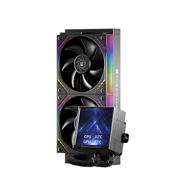 Thermalright PEERLESS VISION 240 ARGB BLACK CPU Cooler 240mm Radiator Wholesale